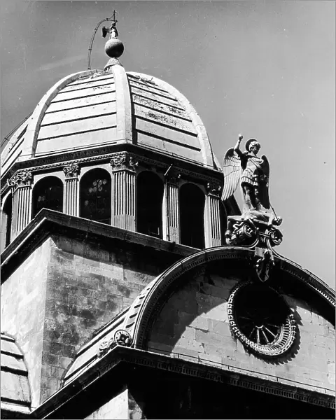 Dome of the Cathedral of St. James in Sibenik