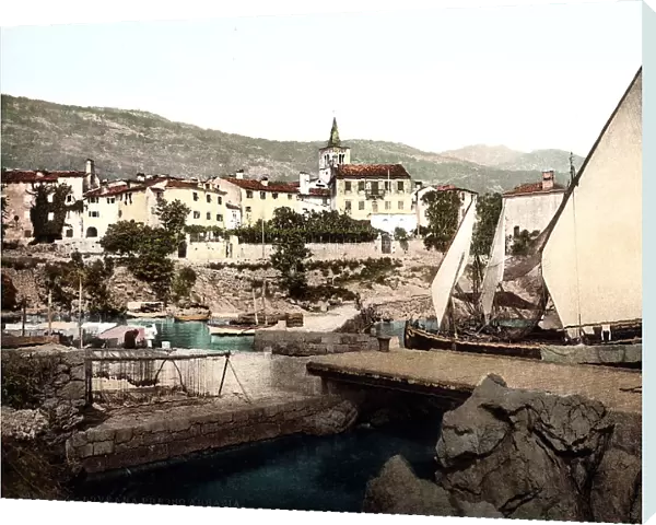 Laurana, near Abbazia, during the Austro-Hungarian Empire