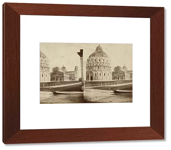 Stereoscopic image of Piazza dei Miracoli, Pisa