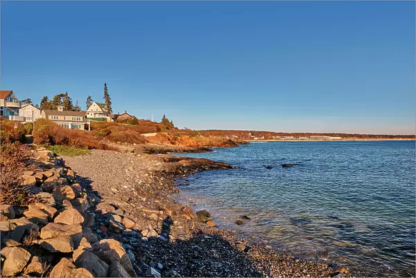Maine, York, Cape Neddick, Nubble Point at Sohier Park