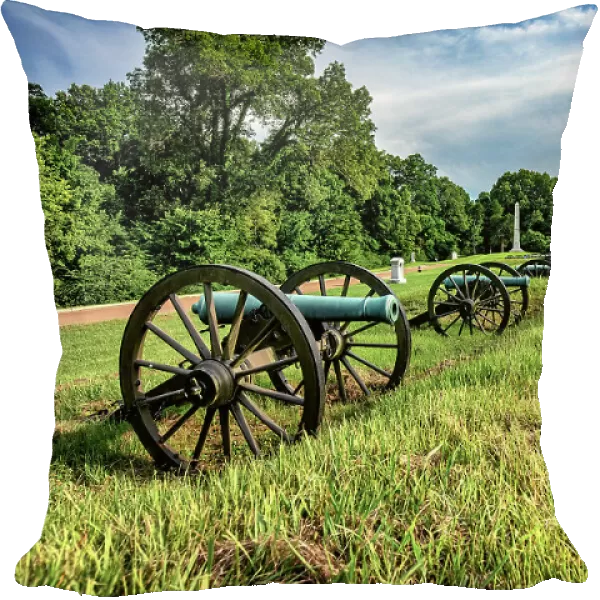 Mississippi, Vicksburg, Canon Display at The Vicksburg National Military Park