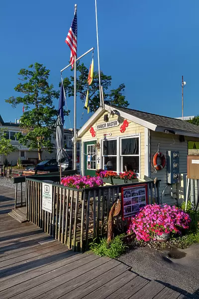Maine, Camden, Waterfront, Harbor Master Station