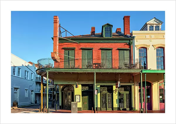 Louisiana, New Orleans, French Quarter Architecture
