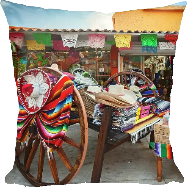 Mexico, Quintana Roo, Cozumel Island, arts and crafts store