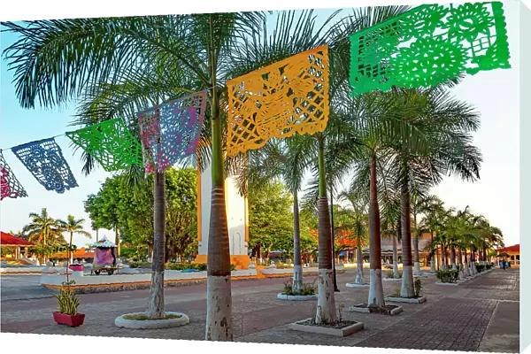 Mexico, Quintana Roo, Cozumel Main Square