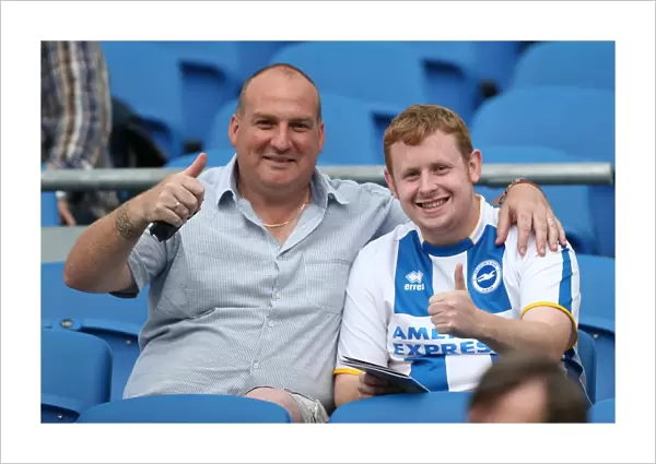 Brighton & Hove Albion FC: Electric Atmosphere at the Amex Stadium - 2013-14 Season (Newport County AFC Game)
