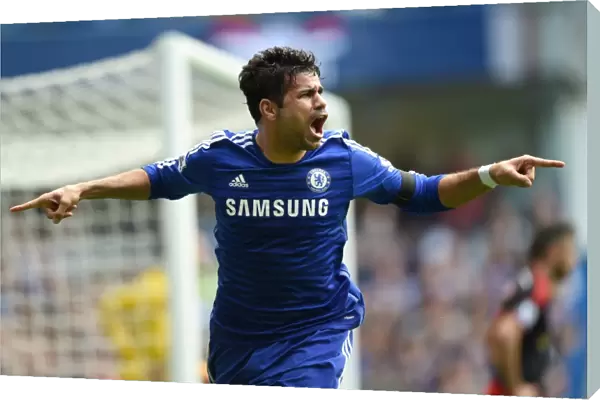 Diego Costa's Thrilling Goal: Chelsea vs Swansea City (September 13, 2014)