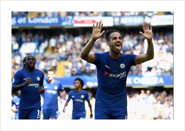 Cesc Fabregas Scores First Goal for Chelsea: Chelsea vs Everton, Premier League 2017