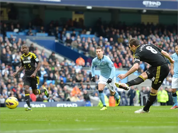 Frank Lampard's Penalty Denied: Manchester City Holds Off Chelsea (February 24, 2013)