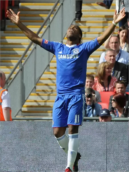 Didier Drogba's Epic Free-Kick Goal: Chelsea's FA Cup Victory vs. Portsmouth (2010)