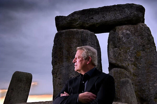 Al Gore at Stonehenge DP137787
