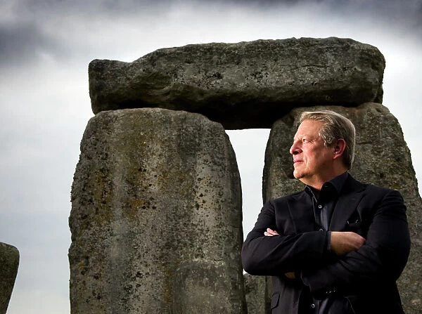 Al Gore at Stonehenge DP137788