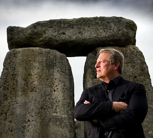 Al Gore at Stonehenge DP137789