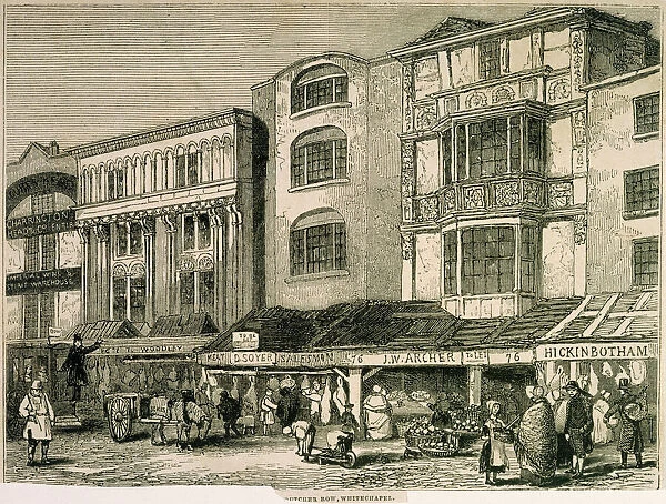 Butcher Row, Whitechapel in 1850 J000141