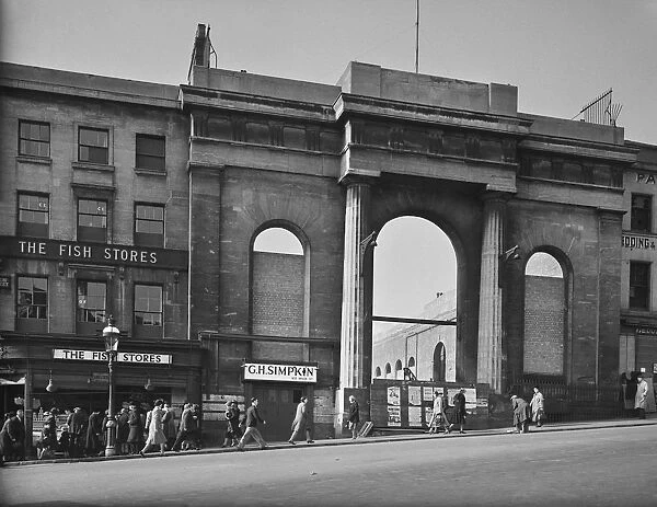 Market Hall, Birmingham, 1941 a42  /  00726