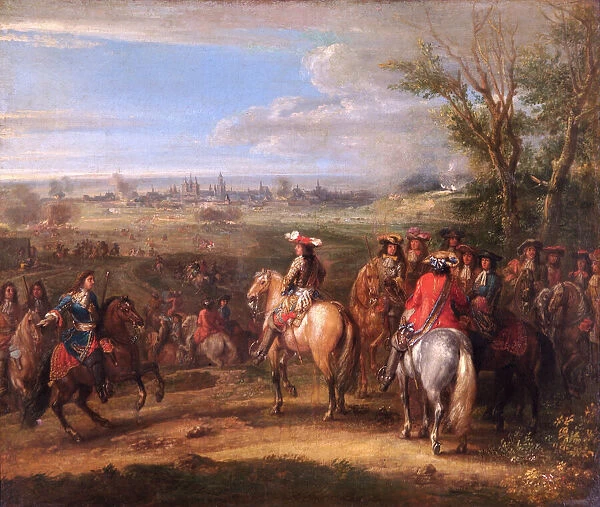 Meulen - Louis XIV at a Siege N070471