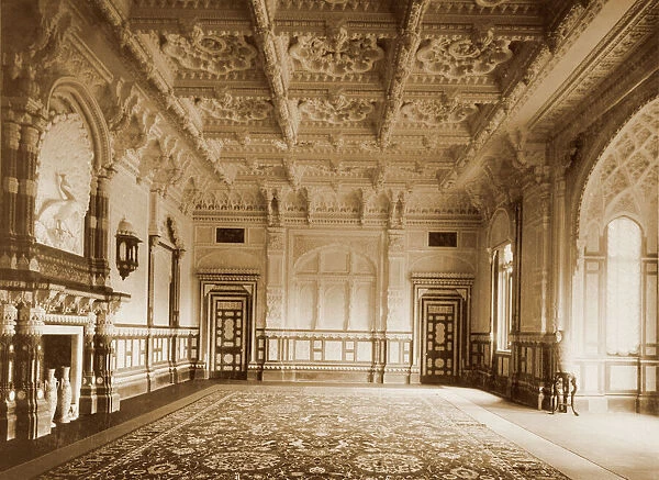 Osborne House, Durbar Room, 1892. K010285