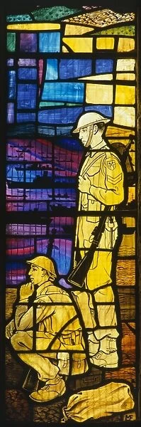 Stained glass window, Royal Garrison Church, Portsmouth K011512