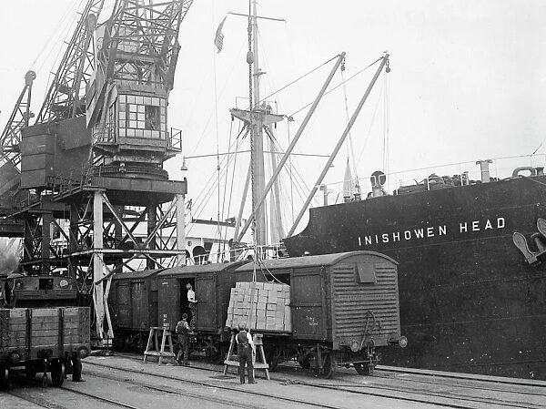 GWR Cardiff Docks, 1946
