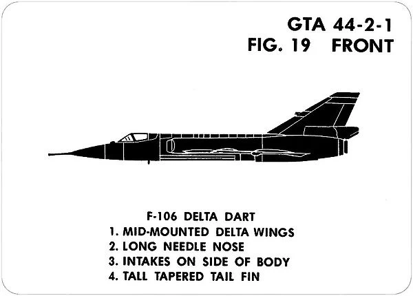 19 F-106 Delta Dart