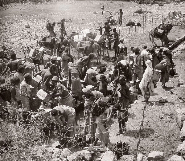 1940s East Africa - searching for water Somaliland, Somalia