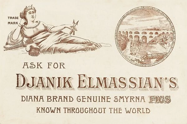 Advertising card for Izmir (Smyrna) Figs
