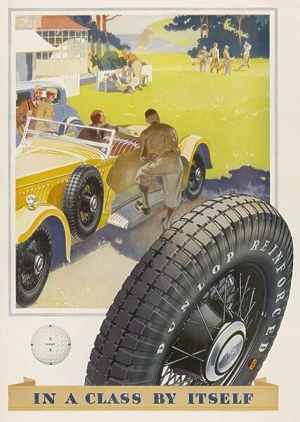 Advert  /  Dunlop Tyres 1931