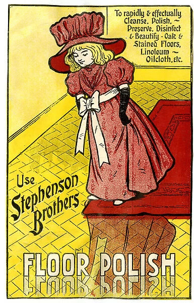 Advert, Use Stephenson Brothers Floor Polish