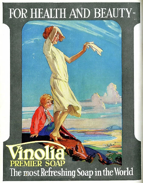 Advert, Vinolia Premier Soap