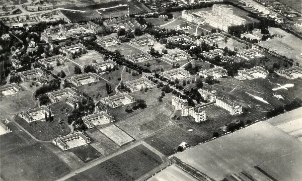 Aerial View of Queen Marys Childrens Hospital, Carshalton