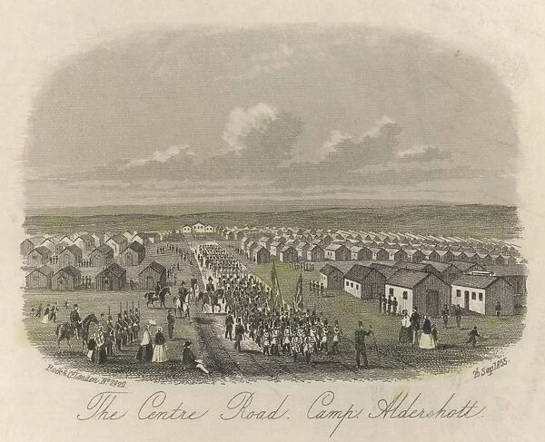 Aldershot Camp  /  1855
