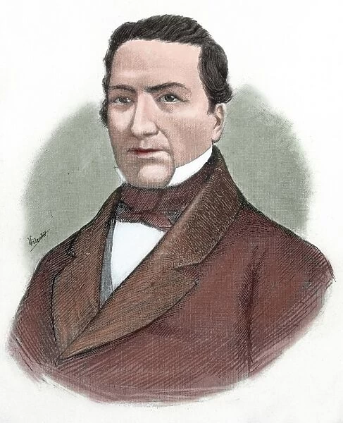Andres de Santa Cruz (1792-1865). Marshal and Bolivian polit