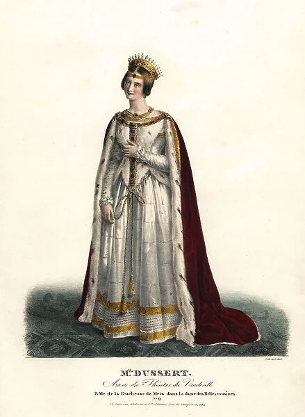 Anne Dussert as la Duchesse de Metz in La