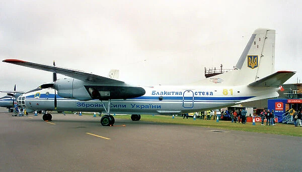 Antonov An-30B 81 Yellow