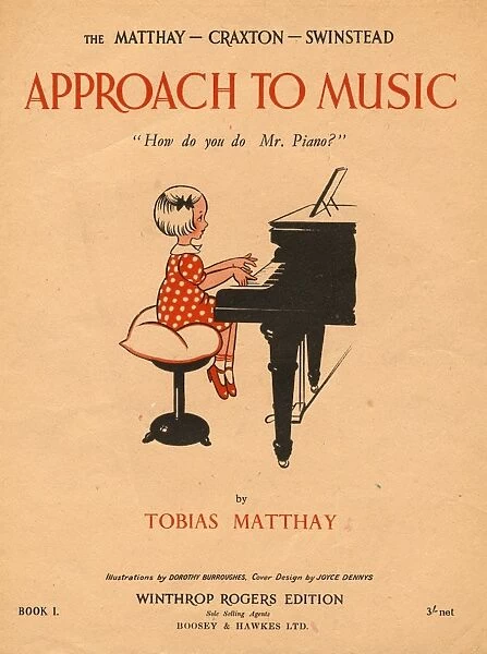 Approach to Music, piano music cover