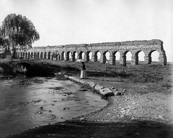 Aqueduct, Appian Way, Rome, Italy