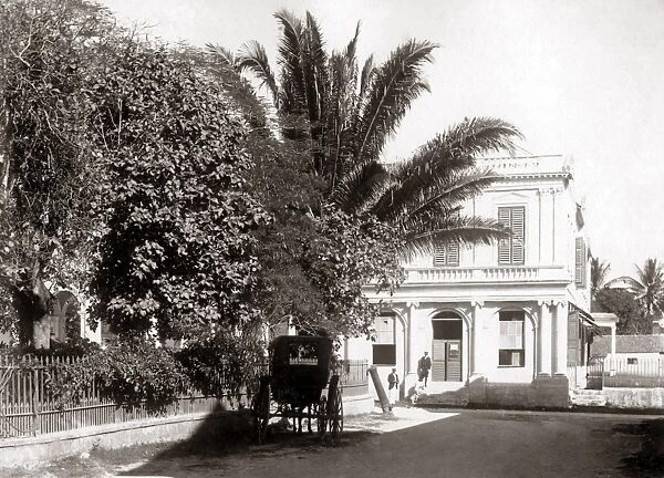 The Assembly Buildings, Spanish Town, Jamaica, circa 1900