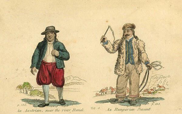 Austrian Man and Hungarian Peasant