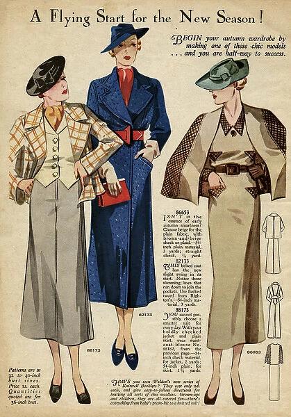 Autumn wardrobe 1935