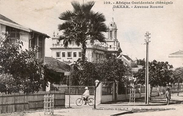 Avenue Roume, Dakar, Senegal, West Africa