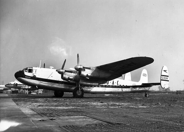 Avro 685 York CMk1 G-AGNV Morville of BOAC