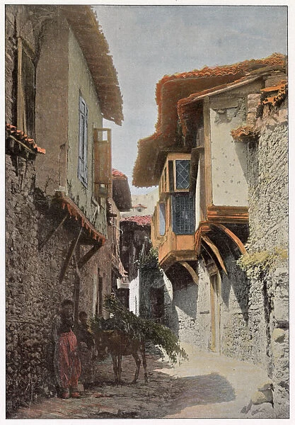 Aydin: street scene Date: 1890s