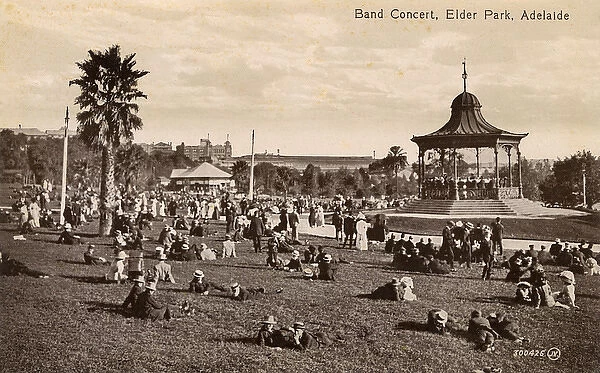 Band Concert in Elder Park, Adelaide, Australia