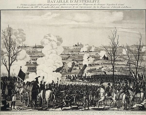 Battle of Austerlitz, between the French Empire