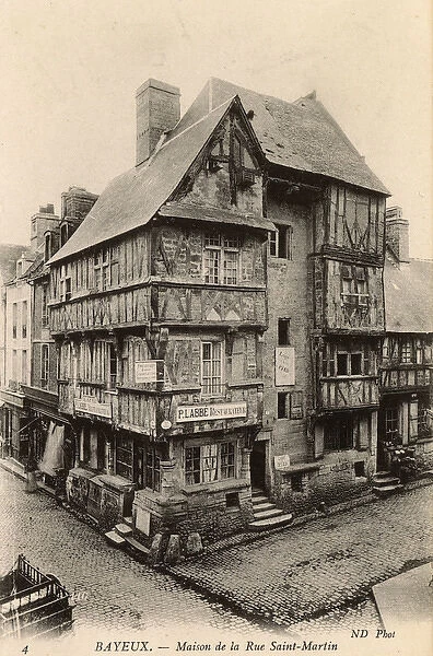 Bayeux, Normandy, France - Maison de la Rue Saint-Martin