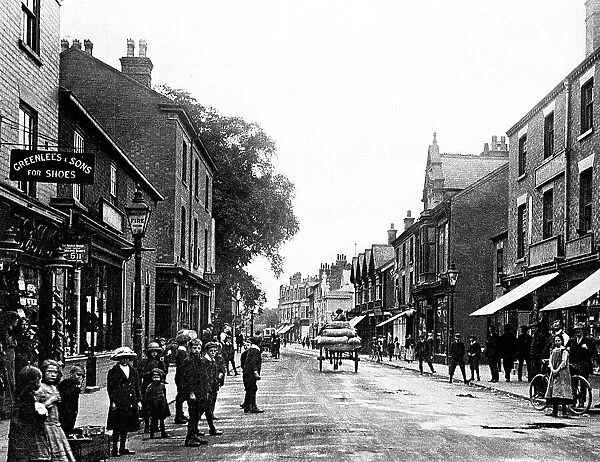 Beeston High Road near Nottingham Edwardian period