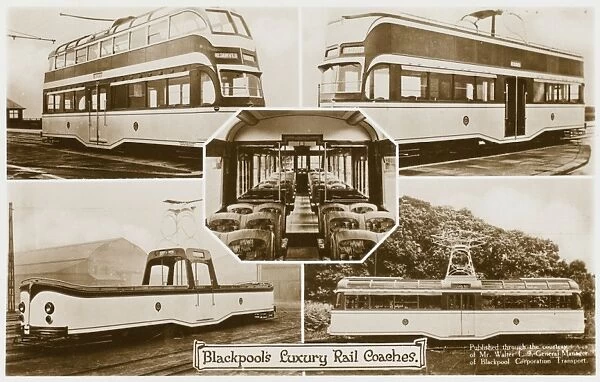 Blackpools Tram Cars