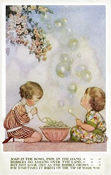 Blowing Bubbles by Susan Beatrice Pearse