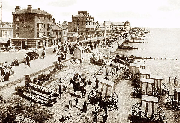 Bognor Regis beach, early 1900s