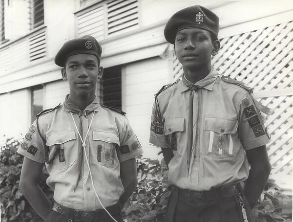 Boy scouts, St Marys Own Troop, Georgetown, Guyana